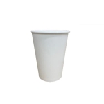 Białe kubki papierowe na kawę 300 ml ZERO PLASTIC Ø90 mm – 50 szt