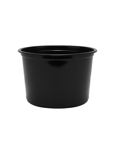 Pojemnik PP (115) 500 ml - czarny - 50 szt./opak.