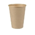 Kubek papierowy na kawę 240 ml kraft (80)  - 50 szt./opak.