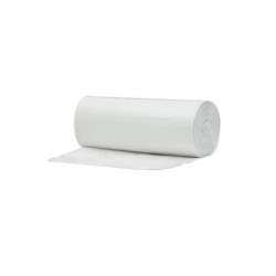 Worki na śmieci 35 L białe  HDPE - 50 szt./rolka
