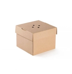 Pudełko Burger XXL 15 x 15 x 12 cm składane - 100 szt./opak.