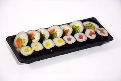 Pojemnik na sushi z wieczkiem 22 x 9 cm - 50 szt./opak. 2