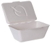 Pojemnik z pulpy trzciny cukrowej 1 komorowy 13,3 x 9 x 5 cm Folia ™One-Piece - 50 szt./opak. 2