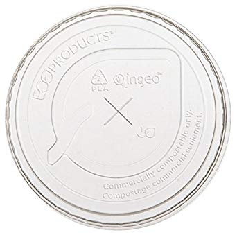 Pokrywki PLA 75 mm płaskie z nacięciem krzyżowym - 50 szt./opak.