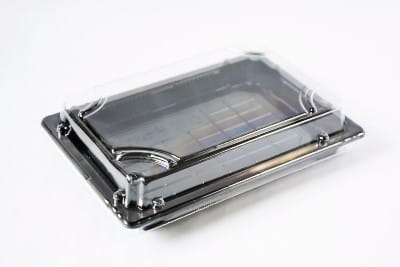 Pojemnik na sushi z wieczkiem 21,5 x 13,5 cm - 50 szt./opak.