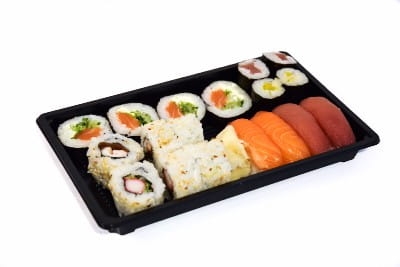 Pojemnik na sushi z wieczkiem 21,5 x 13,5 cm - 50 szt./opak. 2
