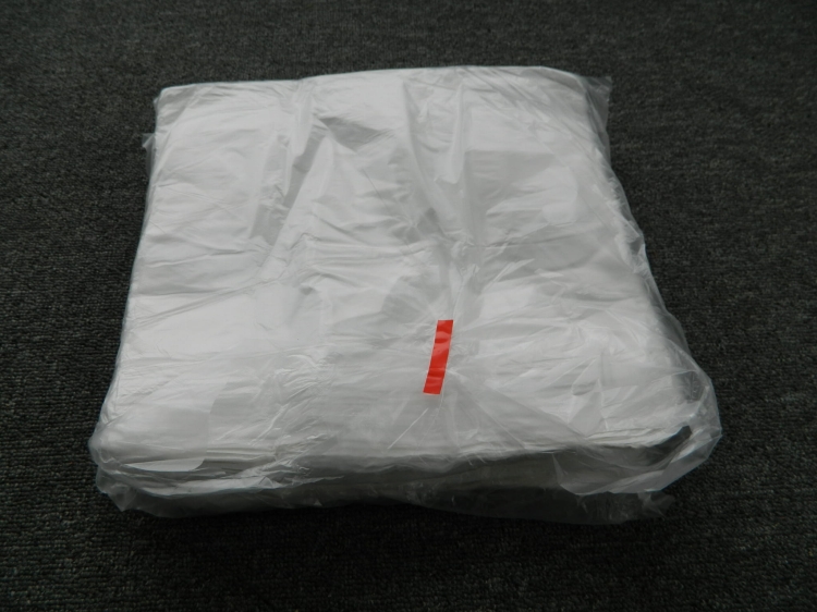 Torba reklamowa "L" HDPE - 30 x 55 cm - biała - 150 szt./opak. 2