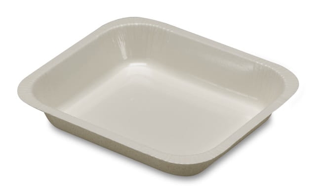 Pojemnik 1 komorowy z pulpy papierowej laminowanej 223 x 171 x 41 - 60 szt./opak