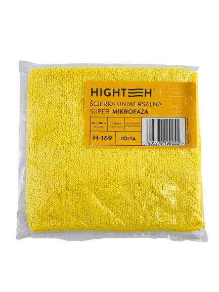 Highteh ścierka mikrofaza 30x30 cm żółta