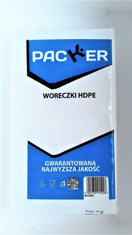 Woreczki HDPE 14 x 4 x 32 cm