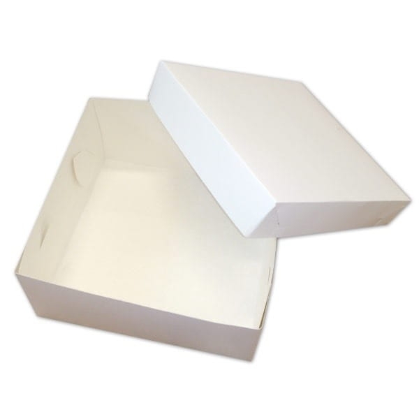 Pudełko cukiernicze z wieczkiem 25 x 25 x 12 cm - 50 szt./opak.