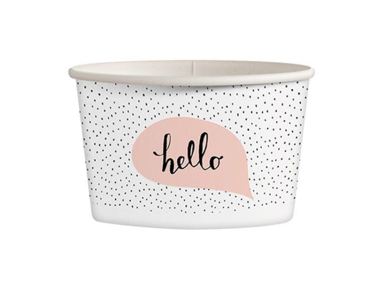 Miski na lody 245 ml - PASTELE - 25 szt./opak.