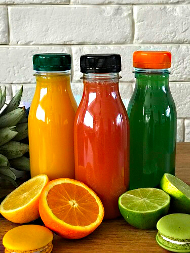 Butelka PET okrągła, pojemność 400 ml