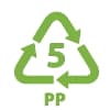 Oznaczenie na opakowaniach PP