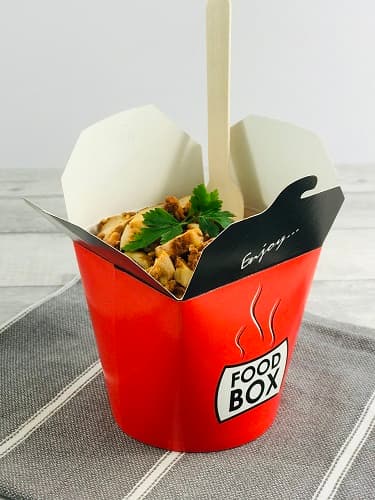 Asia Food Box, pojemność 780 ml, z powłoką PE