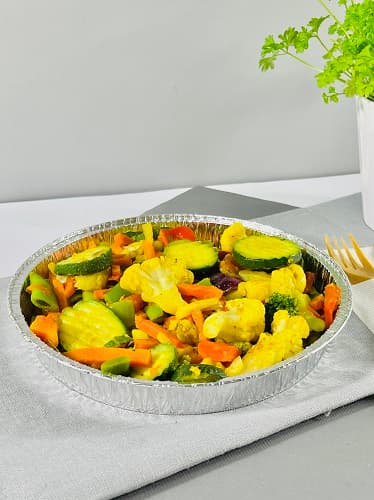Foremka aluminiowa okrągła, średnica 19,3 cm, pojemność 635 ml