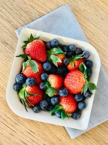 Miska z trzciny cukrowej i bambusa, kolor naturalny, pojemność 355 ml, ekologiczny i biodegradowalny, do napojów zimnych i gorących