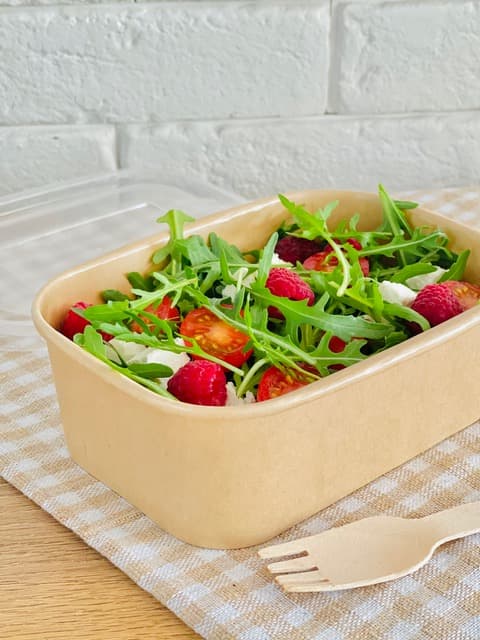Miska papierowa na sałatkę blog