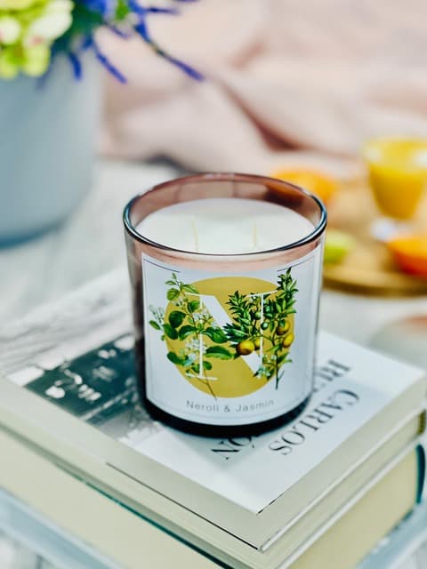 Świeca zapachowa Pernici  neroli jasmin blog