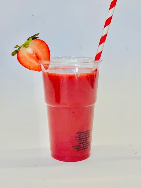 Kubek plastikowy jednorazowy Smoothie blog