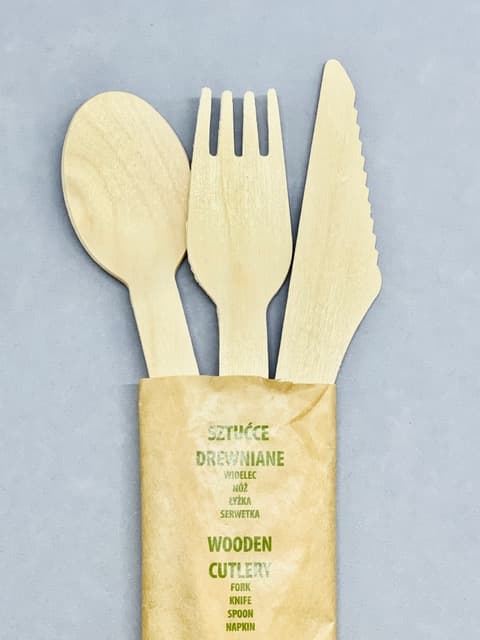 Sztućce drewniane blog
