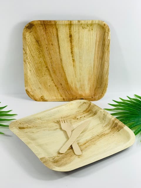 Talerze jednorazowe liście palmowe blog